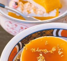 Black Sugar Osmanthus Tofu Pudding