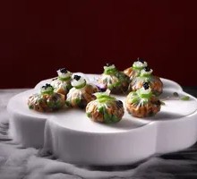 Caviar Wild Mushroom Dumplings