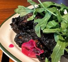 Squid Ink Chicken Wings