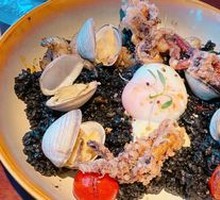 Squid Ink Seafood Rice