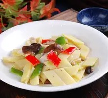 Red Mushroom Potato Slices