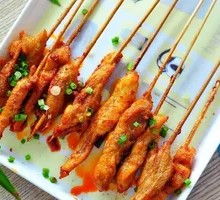Hand-held Chicken Skewers