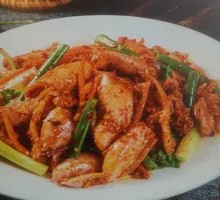 Stir-fried Dried Cuttlefish Salad