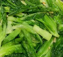 Stir-Fried Oilseed Mustard Greens