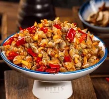 Spicy Stir-fried Sea Clams