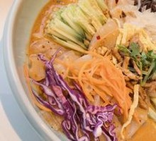 Colorful Handmade Rice Noodles