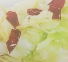 Stir-fried Lotus Root and Cabbage