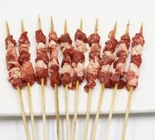 Beef Fat and Lean Skewers