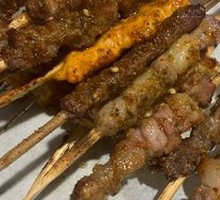 Pork Rib Skewers