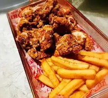Bawang Fried Chicken Platter