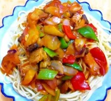 Beef and Potato Noodles