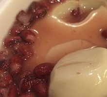 Red Bean Tofu Pudding