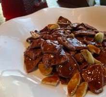 Pickled Garlic Stir-fried Pork Liver