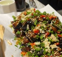 Iron Plate Flavor Sauce Eggplant