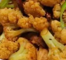 Stir-Fried Organic Cauliflower