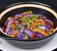 Minced Pork with Eggplant Strips