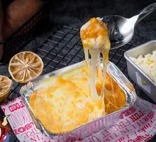 Cheese Baked Sweet Potato