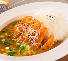 Chicken Cutlet Curry Rice