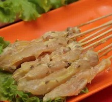 Hand-held Chicken Skewers