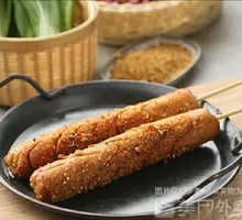 Flower-shaped Chicken Sausage