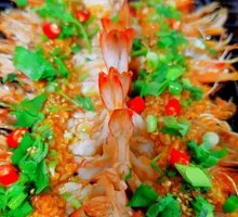 Sizzling Garlic Shrimp