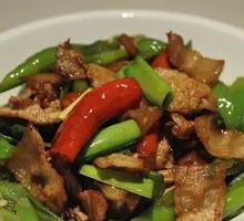Bell Pepper Stir-fried Chicken Hearts