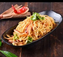 Cold-mixed dried tofu strips