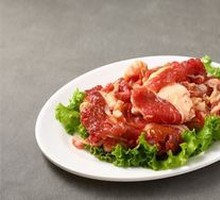 Grilled Pork with Fat and Lean