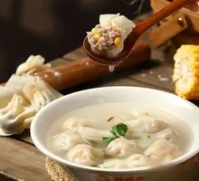 Cold-Mixed Pork and Corn Dumplings