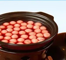 Red Wine Glutinous Rice Balls