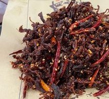 Paper-thin Beef Strips