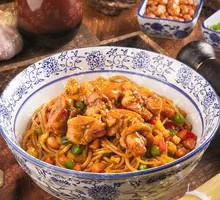 Soulful Coke Chicken Noodles