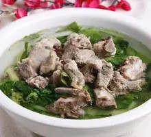 Bok Choy and Pork Rib Stew
