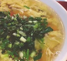 Persimmon Egg Drop Soup