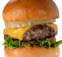 Pineapple Cheese Beef Burger