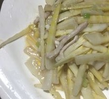 Bamboo Shoots Stir-Fried with Pork