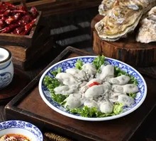 Steamed Oyster and Locust