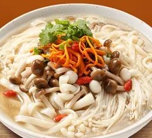 High Soup Mixed Mushroom Noodles