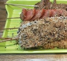 Fried Wheat Gluten Skewers