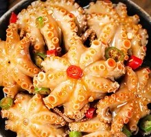 Spicy Marinated Octopus Feet