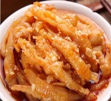 Garlic-Flavored Boneless Chicken Feet