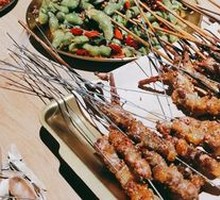 Black Pepper Chicken Skewers