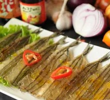 Grilled Stick Fish Dried