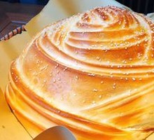 Handmade Large Flower Bun