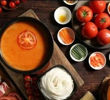Tomato Beef Noodle Soup