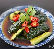 Pickled Cucumber Strips