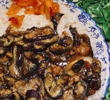 Minced Pork with Eggplant Rice