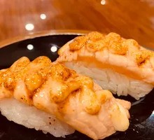 Grilled Salmon Hand Roll Sushi