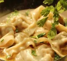 Bok Choy and Pork Dumplings