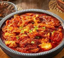 Sweet and Spicy Egg on Iron Plate